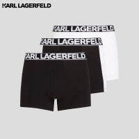 Karl Lagerfeld - BOLD KARL LOGO TRUNKS – 3 PACK 235M2113 กางเกงชั้นในชาย