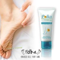 Polka For Healthy พอลก้า แคร้ก ฮีล ครีม สมานรอยแตกของส้นเท้า ส้นเท้าเนียนเรียบ Chacked Heel Foot Care 13g.