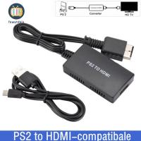 FAWYT PS2ไปยัง HDMI ตัวแปลง PS2เป็น HDMI เอาต์พุต HDMI PS2อินพุต YPbPr PS2ไปยังสาย HDMI ขนาดเล็กมากๆ อะแดปเตอร์วิดีโอ PS2 1080P เป็นอะแดปเตอร์ HDMI สำหรับ HD tv/hd tv/projector