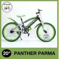 จักรยานเด็ก จักรยานเสือภูเขา PANTHER 20 นิ้ว รุ่น PARMA โช๊คหน้ากระบอกใหญ่ ซี่ลวดสี รุ่นใหม่ล่าสุด(เด็ก 6 ปีขึ้นไป)