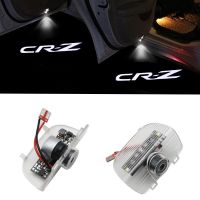 2PCS LED Car Door Logo Laser Projector For CR-Z 2010-2020 CRZ Logo Courtesy Ghost Shadow Welcome Lights Car Accessories