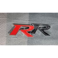 Hot New Honda RR Red/Black Grill Emblem Decal