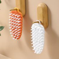 XHLXH Corn Kitchen Carrot Flexible Fruit Scrubber Scrub Brush Vegetable Cleaner Crevice Cleaning Tool