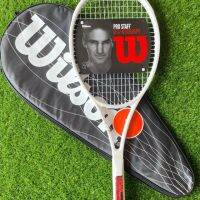 Federer RF97ไม้แบล็คแพ็คเก็ตแร็คเก็ตเทนนิสคาร์บอนล้วนสีขาวล้วนสำหรับฝึกหัดไม้ตีมืออาชีพมหาวิทยาลัย