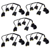 5X Ignition Coil Cable Plug Wire Harness for Kia Rio Soul Ceed Cerato Spectra Forte Rondo Hyundai Elantra Accent 1.6L