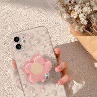 INS เคสโทรศัพท์สีชมพูลายดอกไม้สไตล์ฤดูร้อน,เคสป้องกันรอบด้านสำหรับ Apple IPhone12 Apple 11ปี13 Pro Max