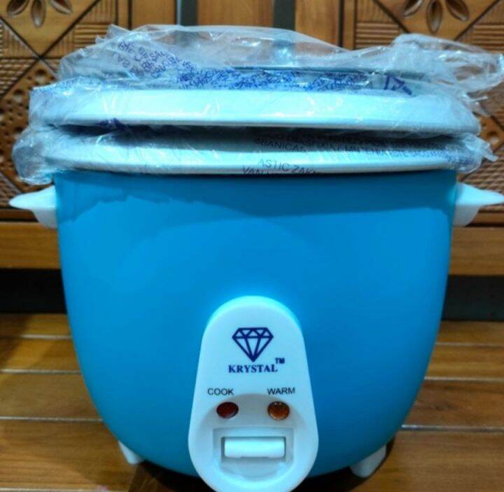 Electric Rice Cooker 1.8 Liter 2 Pot Krystal Drum / Tempat Masak Nasi