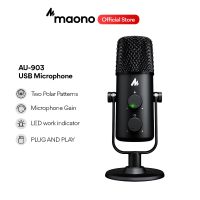 Maono AU-903 Desktop USB Microphone Cardioid Omnidirectional Mic ไมโครโฟน Usb สําหรับ Podcast Gaming