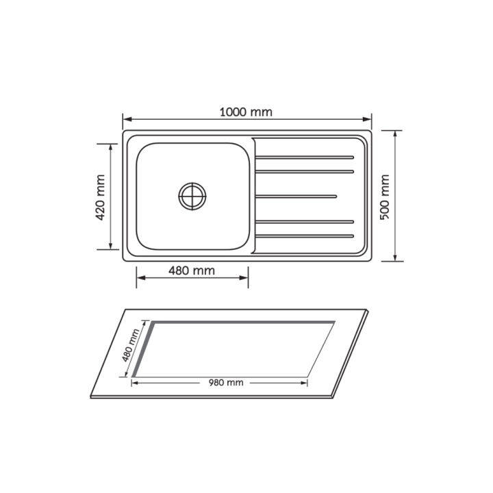 axia-อ่างล้างจานซีรี่ย์-pp-รุ่น-pp-10050