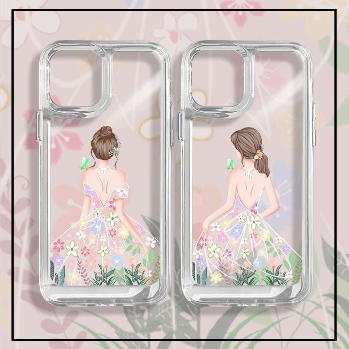 ganzha3965-เคสโทรศัพท์มือถือแบบนิ่ม-tpu-ใส-กันกระแทก-กันรอยกล้อง-ลายชุดเดรสเด็กผู้หญิง-สําหรับ-iphone-11-14-13-12-pro-xs-max-x-xr-7-8-6-6s-plus