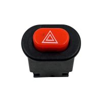 ：》“{： Motorcycle Double Flash Switch Hazard Light Switch Button Flash Warning Emergency Signal Lamp Modification Accessories