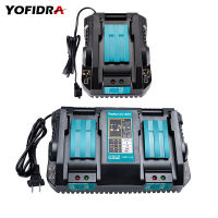 [อัปเกรดใหม่] เอาต์พุตเครื่องชาร์จแบตเตอรี่ยูเอสบี3/4A สำหรับ Makita 18V B ชุด BL1830 BL1430 BL1860สำหรับ Makita 14.4V 18V BL1830 BL1815 BL1850 Bl1430 BL1420 DC18RC เครื่องมือไฟฟ้า DC18RA ชาร์จเร็วด้วยเสียงดนตรี