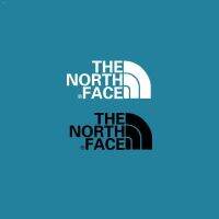 NORTH FACE Fashion โลโก้ยอดนิยม Logo2023 North Face เสื้อผ้าหมึกพิมพ์ใหม่ Pyrograph ชดเชยพิมพ์ลายมัน