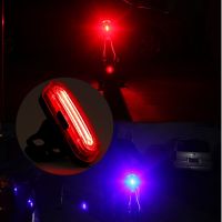 ❃✁ Bike Tail Light Waterproof Riding Rear Light Led USB Chargeable Mountain Bike Cycling Light Tail-lamp Bicycle Light Lamp