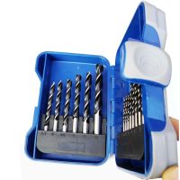 15-Piece / box three-point Wood Drill Bits Kit For Woodworking Wood Tools Spiral Drill Bit High Carbon Steel