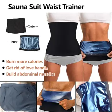 Sauna Waist Trimmer Belly Wrap Workout Sport Sweat Band Abdominal