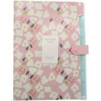 Expanding File Folder Floral A4 and Letter Size Archival File Holder Organizer 8 Pockets