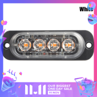 ?【Lowest price】LANG 4LED Car Warning Light Grill breakdown ไฟฉุกเฉิน LED ไฟด้านข้างยาว