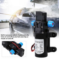 Self Priming Pump 60W 12V 80PSI Water Pump High Pressure 5Lpm Self-Priming Caravan Camping Boat Self Priming Pumps Dropshipping