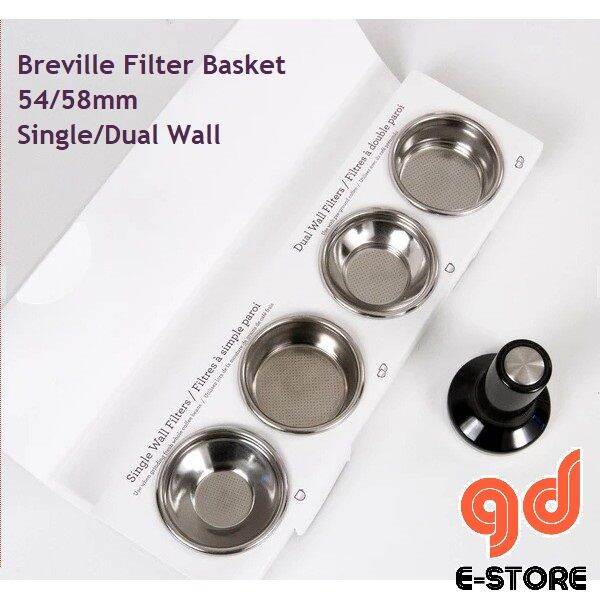 Breville Original Portafilter Basket 58mm/54mm Single/Dual Wall Lazada