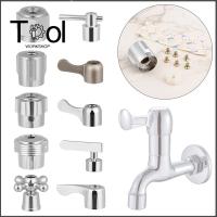 TOOL WORKSHOP 1Pcs สากล มือจับสวิตช์ Faucet วาล์วเปิดอย่างรวดเร็ว แกน Handwheel รางน้ำขนาดเล็ก วาล์วสามเหลี่ยม ที่จับอ่างล้างหน้า Faucet Handle