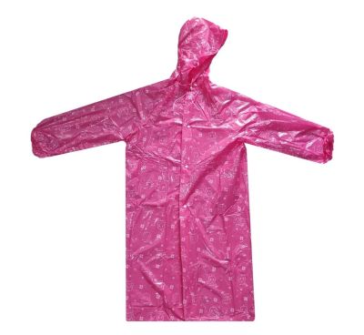 ชุดกันฝนเด็กพร้อมส่งสีชมพูกระดุมชั้นนอกลายการ์ตูนDoraemonโดราเอม่อน ลิขสิทธิ์แท้