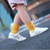 、‘】【= Multi Color Boys Girls Fashion Cotton Socks Baby Cute Toddler Keep Warm Socks Children Solid Sports Socks Kids Clothing 1-10T