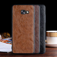 Luxury เคสหนังสำหรับ Samsung Galaxy A5 2017 A520,Vintage หนังรูปแบบต้นไม้ออกแบบสไตล์ธุรกิจ