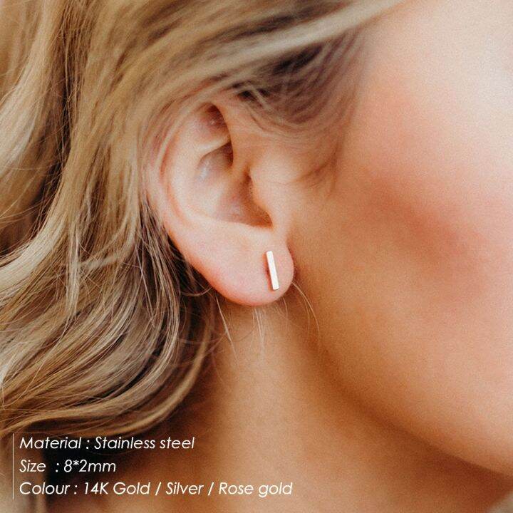 e-manco-korean-style-small-stud-earrings-for-women-fashion-stainless-steel-safety-pin-ladies-earrings-studs-jewelry