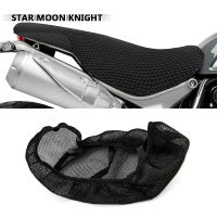 รถจักรยานยนต์ Anti-Slip 3D ตาข่ายผ้าที่นั่ง Breathable เบาะกันน้ำสำหรับ Ducati Scrambler 1100 Sport Pro Special