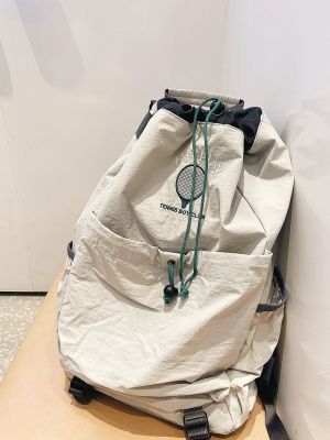 ✳℗✥ Badminton bag womens backpack travel mountaineering cycling backpack badminton bag mens and womens tennis bag