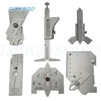 【YD】 Welding Gauge Weld Inspection Gage Seam Bead/Fillet/Crown Test Ulnar Ruler Measure tool HI-LO PipeFeeler