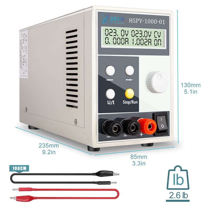 แหล่งจ่ายไฟในห้องปฏิบัติการ-dc-1000v-1a-เครื่องควบคุมแรงดันไฟฟ้าในห้องปฏิบัติการปรับได้-powe-แหล่งดิจิตอล220v
