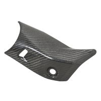 Motorcycle Real Carbon Fiber Exhaust Protective Cover for Kawasaki Ninja ZX25R 2021-2023 Kits