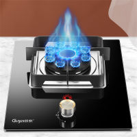 ครัวเรือนเตาเดียว Cooktop เตาแก๊สสำหรับห้องครัวก๊าซเหลวฝังเตาแก๊สเตาก๊าซธรรมชาติเตาตั้งแคมป์ทำอาหาร