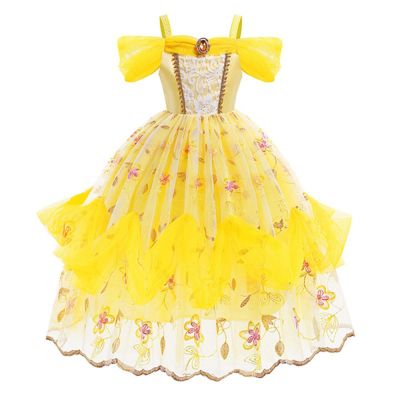 2023 Princess Costumes Dress Christmas Halloween Birthday Role Play Cosplay Costume for Your Little Girls Dress Up