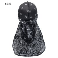 Hip-Hop Sedoso Durag,Bandana,Headwrap De Cauda Longa,Chapéu De Moda,A Quente