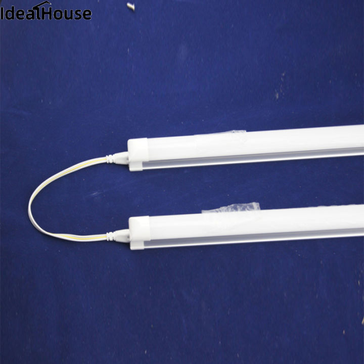 idealhouse-t8-t5-20ซม-สายต่อสายต่อปลายคู่3ท่อ-led-สำหรับหลอดฟลูออเรสเซนต์-led-รวมหลอดหลอดไฟสีขาว