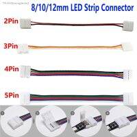 ☌♂ 5-100pcs 2/3/4/5 Pin LED Strip Connector for 8mm 10mm 12mm 3528 5050 5630 RGB RGBW IP20 Non-waterproof LED Tape Light to Wire