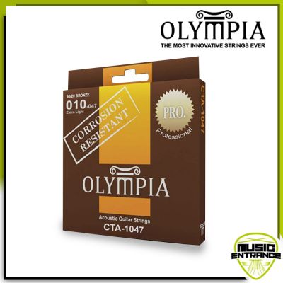 ( Wowww+++ ) Olympia สายกีต้าร์โปร่ง Coated 80/20 Bronze : 10-47 ราคาถูก อุปกรณ์ ดนตรี อุปกรณ์ เครื่องดนตรี สากล อุปกรณ์ เครื่องดนตรี อุปกรณ์ ดนตรี สากล