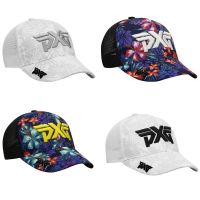 ✸▬✽ New Printed Golf Hat Men and Women Sunshade Sunscreen Sports Cap