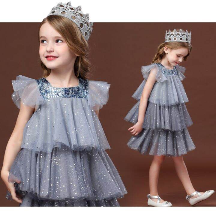 nnjxd-w-2021-new-girls-summer-dresses-baby-girls-grey-color-short-sleeve-layer-dresses-for-3-8-years-girls-casual-dresses-summer-holiday-wear