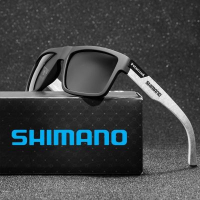 ♛✕ LJ8.27 Shimano แว่นกันแดด Polarized Uv400 สําหรับผู้ชายขี่จักรยานเดินป่าตั้งแคมป์