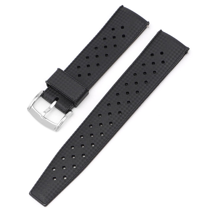 Rubber Watch Strap For Seiko SRP777J1 Premium-Grade Tropic Silicone ...