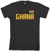 2019 Mens Ghana Team T-shirt Ghanaian Soccers Summer Short Sleeve Cotton Tee Shirt XS-4XL-5XL-6XL