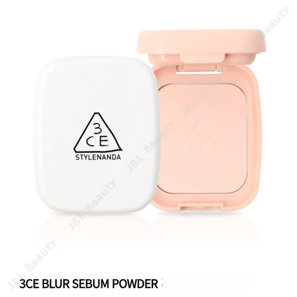 3Ce)Blur Sebum Powder #Pink & White/2Types 7.4G/Korea | Lazada Ph