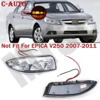 รถซ้ายและขวา LED ไฟเลี้ยวกระจกมองหลังโคมไฟ Flasher Repeater สำหรับ Chevrolet Epica 2008 2009 2010 2011 2012-2014