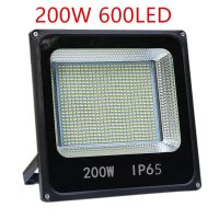 ส่งทันที สปอตไลท์ ไฟสว่าง Spotlight LED 200W 600LED AC 220V (ใช้ไฟบ้าน220V) แสงขาว IP65