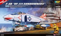 พลาสติก โมเดล ประกอบ ACADAMY สเกล 1/48 F-4B Phantom II VF-111 Sundowners