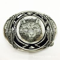 Native Indian Style Tanggrass Wild Boar Belt Buckle Head Fashion Hip Hop American Western Cowboy Buckle